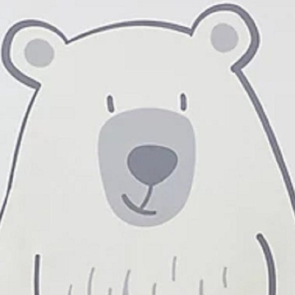 brand new Marmalade-brand 72x72-inch Shower Curtain POLAR BEAR + STARS - Picture 7 of 9